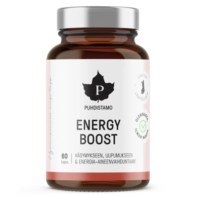 Puhdistamo EnergyBoost: 6 zložiek pre bunkovú energiu | Wereco