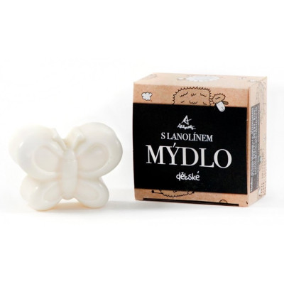 Alchymistky detské mydlo lanolín tvary – autíčko motýlik | WERECO