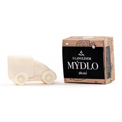 Alchemist's children's soap lanolin shapes – car butterfly | WERECO