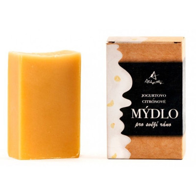 Alchymistky jogurtové mydlo krájané – svieže ráno 90g | WERECO