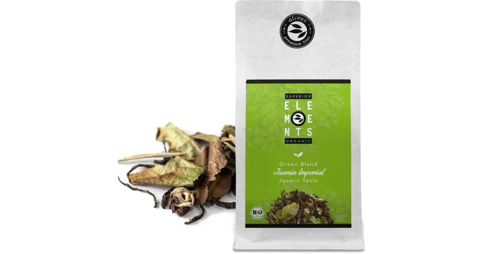 Recenzia Alveus Bio prémiová zmes zeleného čaju Jasmin Imperial